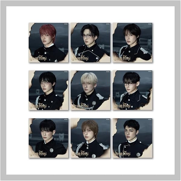 TEAM - &TEAM We on Fire 3rd EP Album 10 Version Set Standard+Solo
